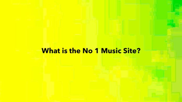 What is the No 1 Music Site?