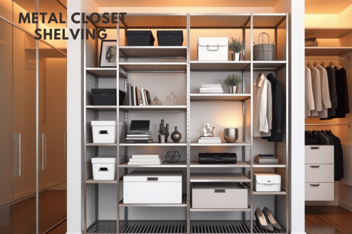 Metal Closet Shelving Metal Closet Shelving