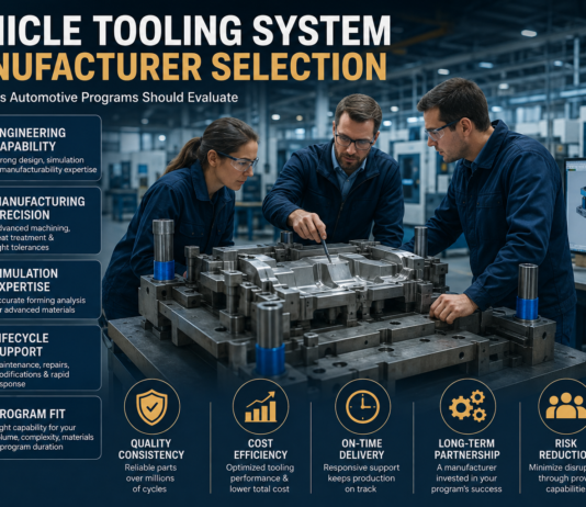 Vehicle Tooling System Manufacturer Selection: What Automotive Programs Should Evaluate Vehicle Tooling System