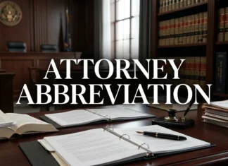 Attorney Abbreviation Guide: A Complete U.S. Guide to Atty., Esq., J.D., and Other Proper Legal Titles, Their Meanings, Differences, and Correct Usage in Professional and Legal Writing Attorney Abbreviation