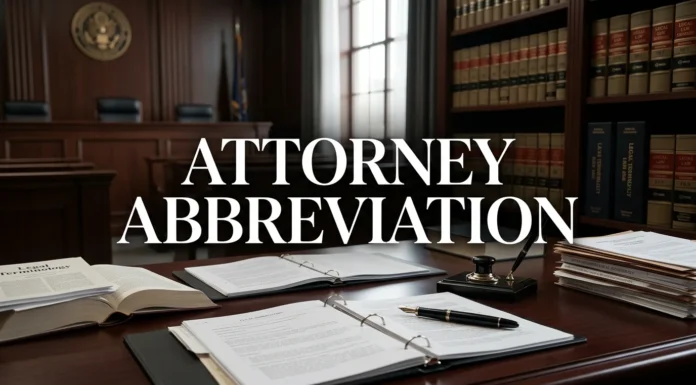 Attorney Abbreviation Guide: A Complete U.S. Guide to Atty., Esq., J.D., and Other Proper Legal Titles, Their Meanings, Differences, and Correct Usage in Professional and Legal Writing Attorney Abbreviation