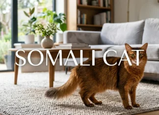 Somali Cat Guide for U.S. Homes: A Complete Guide to Temperament, Personality, Care, Grooming, Health, Exercise, Nutrition, and Daily Life Somali Cat